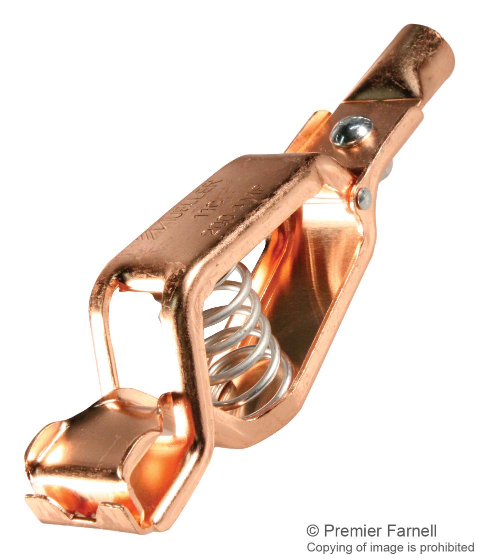 BU-11CPN GROUNDING TEST CLIP, COPPER, 200A, 41MM MUELLER ELECTRIC