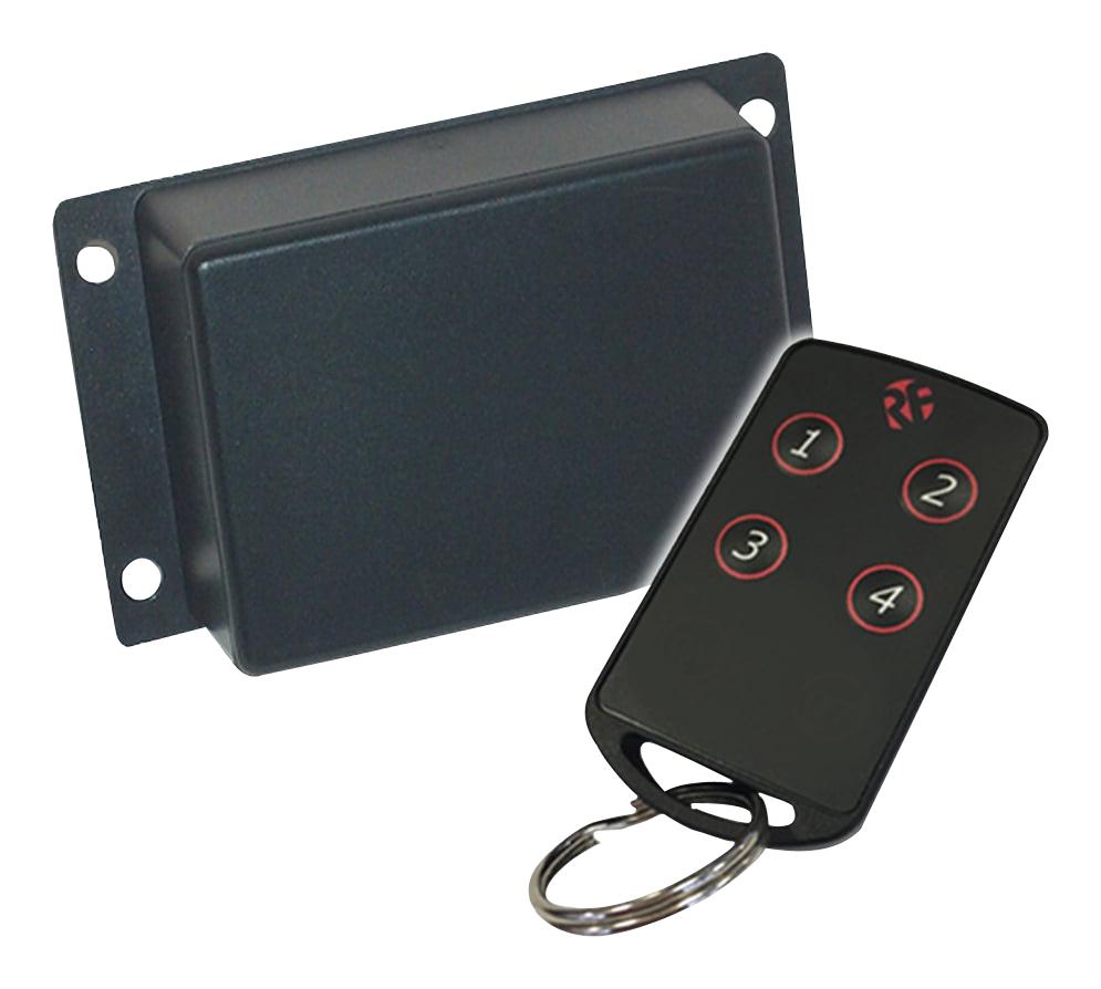 FOBLOQF-4S4 RECEIVER/TRANSM, 4-CH, 433.92MHZ, 150M RF SOLUTIONS