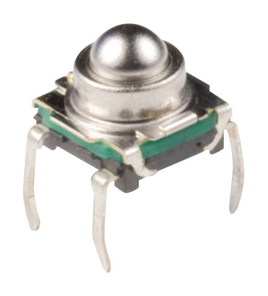 KSJ0M411 80 SH LFTR TACTILE SW, SPST-NO, 0.05A, 32VDC, TH C&K COMPONENTS