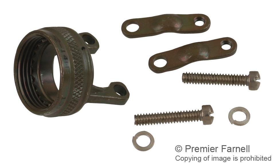 M85049/49-2-14W STRAIN RELIEF CLAMP, SIZE 14/15, ALUM SOURIAU-SUNBANK / EATON