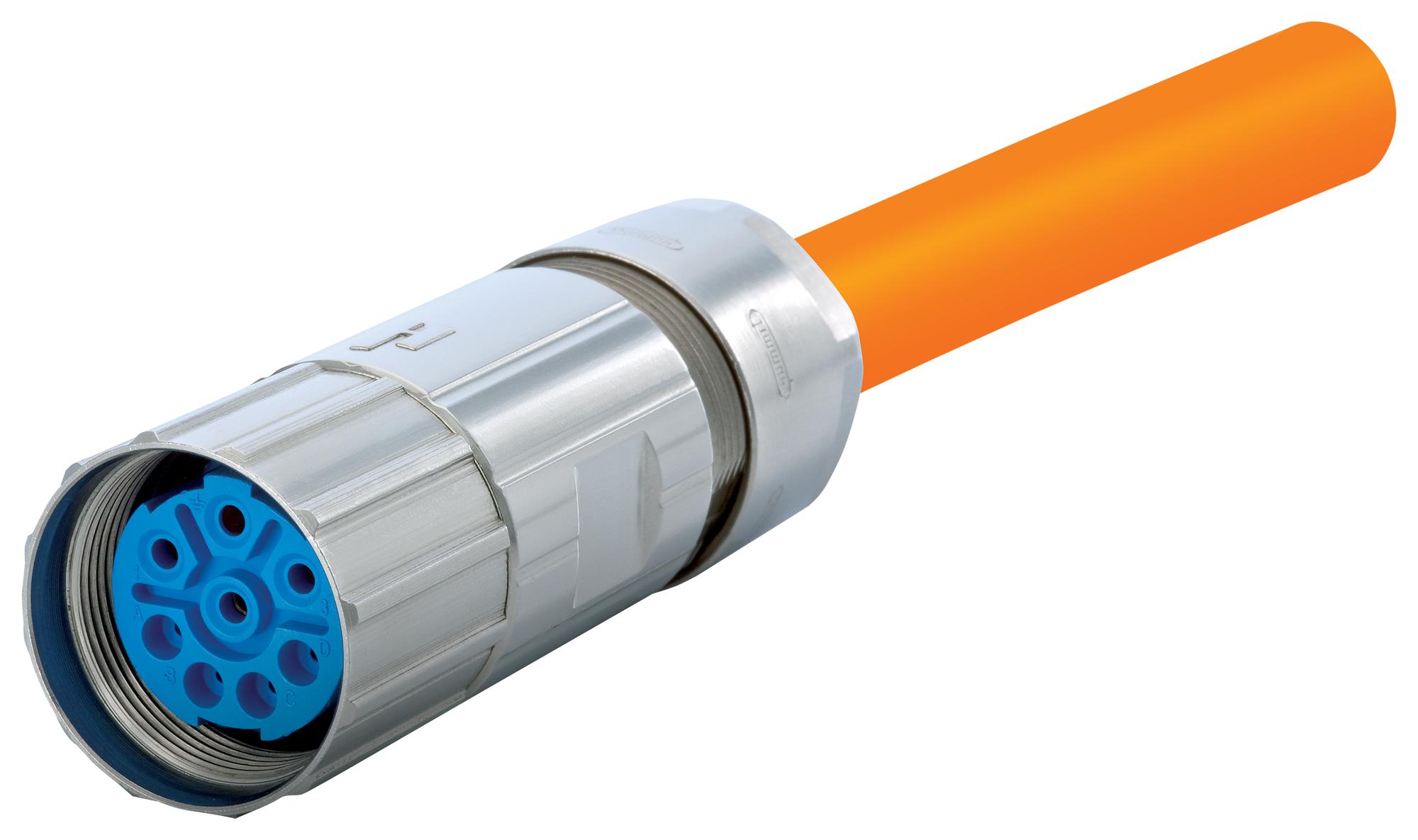 7.550.500.000 CIRCULAR HOUSING, RCPT, SIZE M23, BRASS HUMMEL