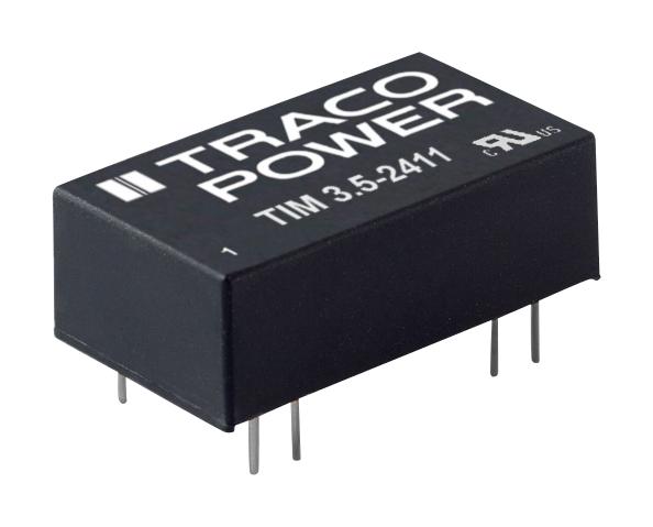 TIM 3.5-0923 DC-DC CONVERTER, MEDICAL, 2 O/P, 3.5W TRACO POWER