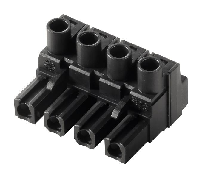 1059580000 TERMINAL BLOCK, PLUGGABLE, 2POS, 12AWG WEIDMULLER