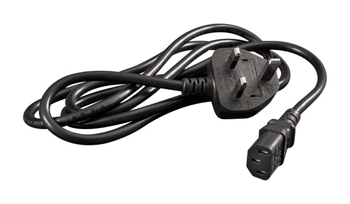 1581C6UK PWR CORD, BS 1363-IEC C13, 1.83M HAMMOND