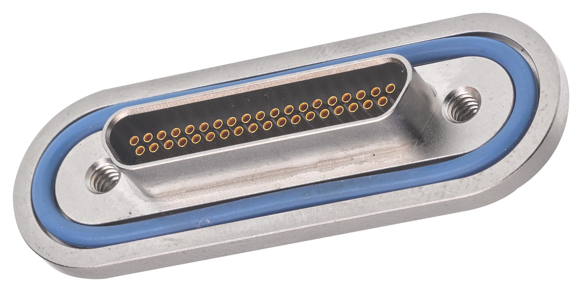 DCDH-51S4C40.5BN MICRO D-SUB CONN, RCPT, 51POS, PANEL CINCH CONNECTIVITY SOLUTIONS