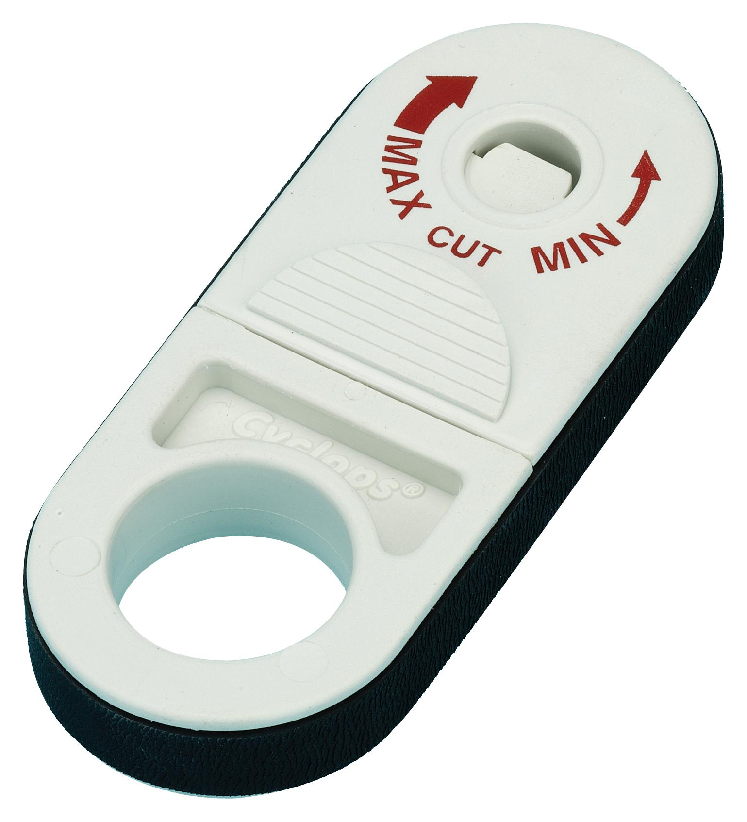 TSY NETWORK CABLE STRIPPER, NYLON 6, GREY TUK