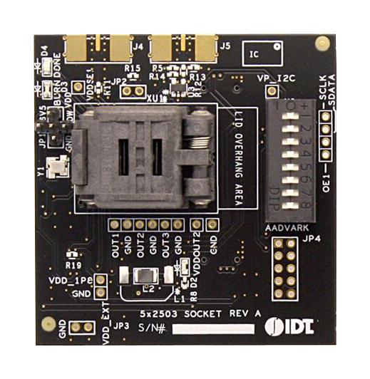 EVK5X2503SOCK EVAL BOARD, PROG CLOCK GENERATOR RENESAS