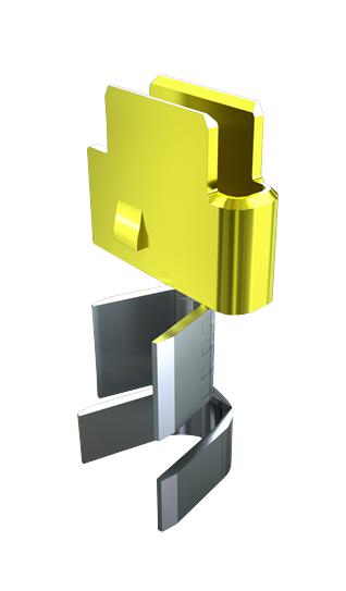 CC46L-1416-01-L CONTACT, SOCKET, 16-14AWG, CRIMP SAMTEC