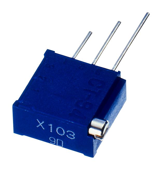 CT-94EX104 TRIMMER POT, CERMET, 100K, 18TURN, TH NIDEC COPAL ELECTRONICS