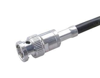 11_BNO-0-4-1/133_NE RF COAXIAL, TWINAX PLUG, 50 OHM, CABLE HUBER+SUHNER