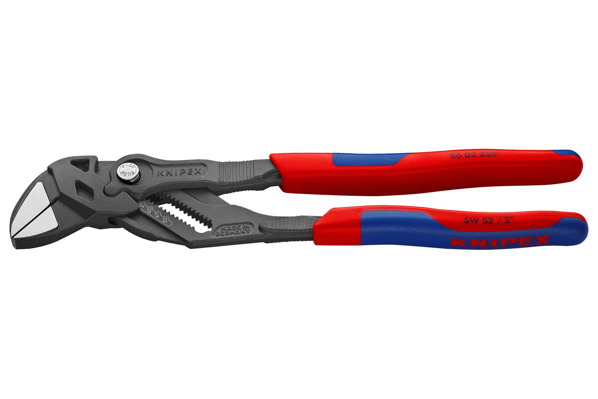 86 02 250 WRENCH PLIER, WATERPUMP, 52MM, 250MM KNIPEX