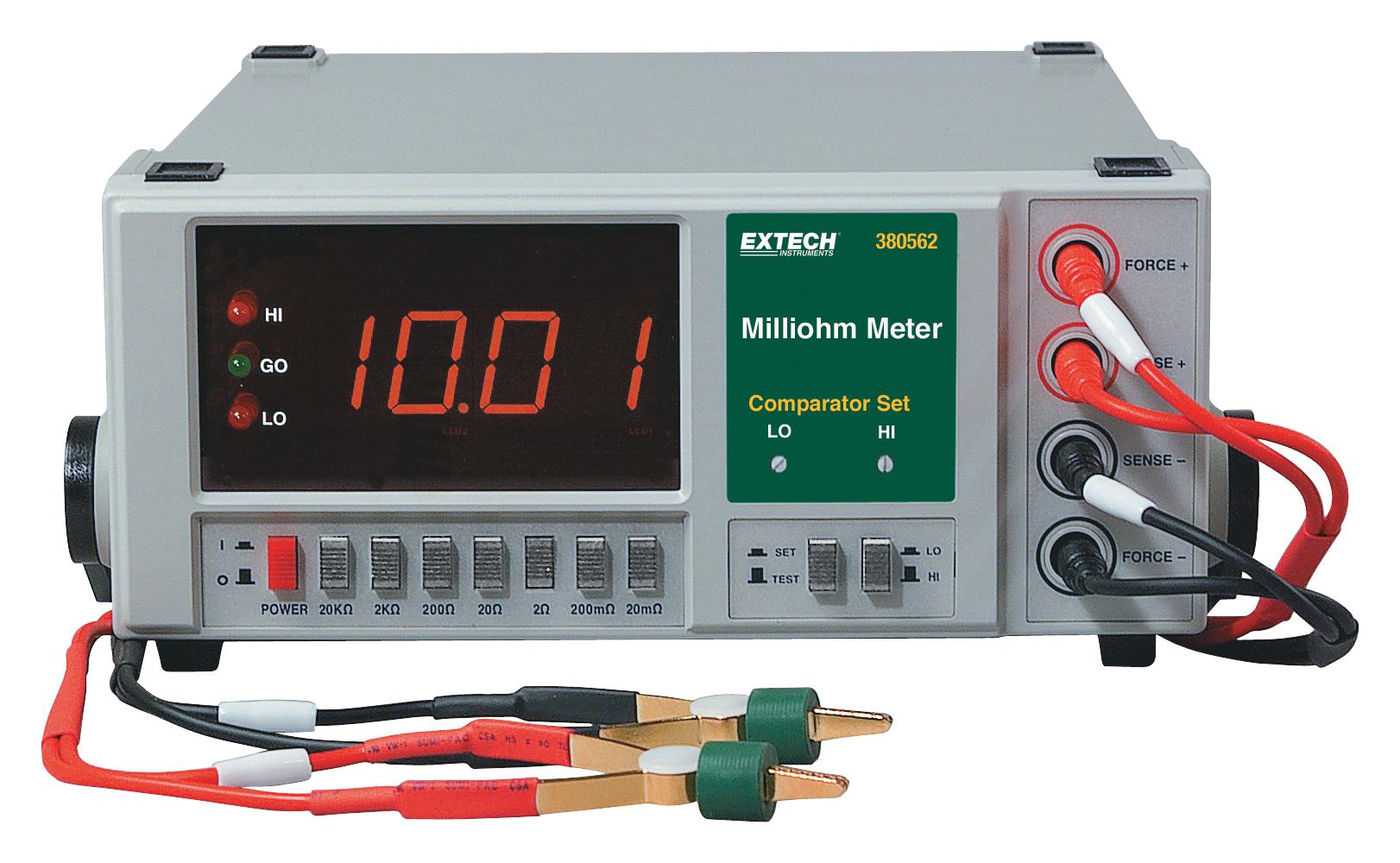 380562 PRECISION MILLIOHM METER, 220VAC, 4-WIRE EXTECH INSTRUMENTS