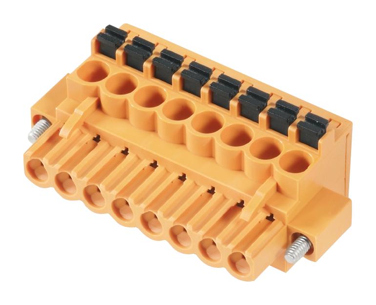 1002110000 TERMINAL BLOCK, PLUGGABLE, 4POS, 12AWG WEIDMULLER