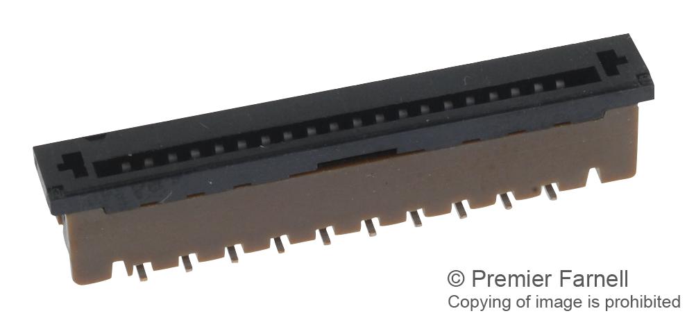 SFW15R-2STE1LF CONNECTOR, FFC/FPC, 15POS, 1 ROW, 1MM AMPHENOL ICC