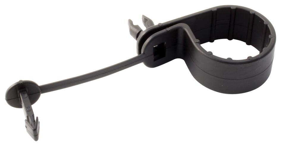 PC038-H25D-C0 CABLE CLAMP, PA 6.6, 9.5MM, BLACK, PK100 PANDUIT