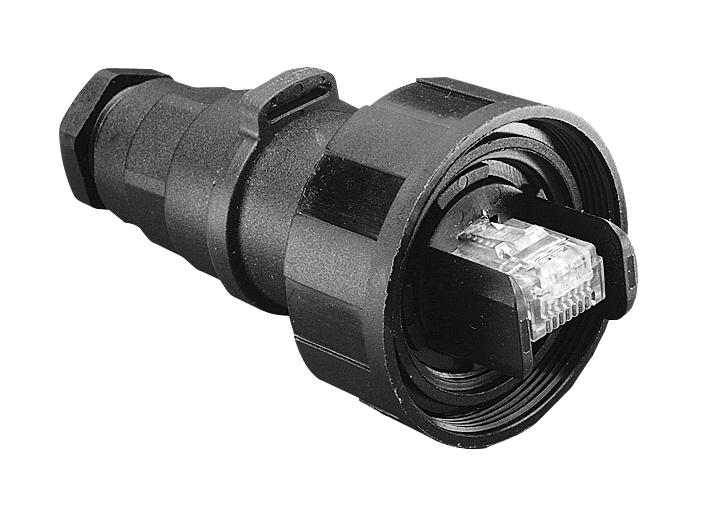 PX0894/B SEALED ETHERNET, RJ45, PLUG, 8POS, CABLE BULGIN LIMITED