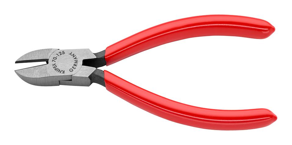 70 01 125 DIAGONAL CUTTER, 3MM, 125MM KNIPEX