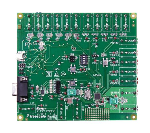KIT9Z1J638EVM EVAL MODULE, INTELLIGENT BATTERY SENSOR NXP