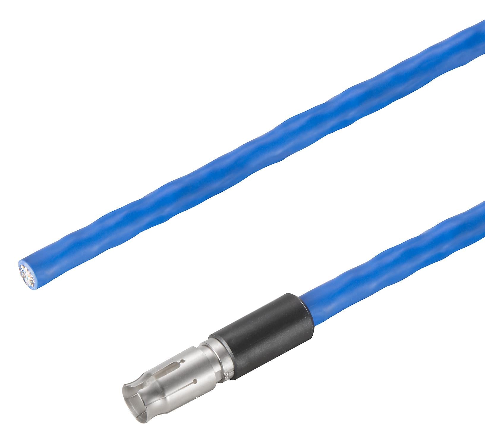 HDC XX6A01 FOXXXXX-0100 CIR CABLE ASSY, 8POS, RCPT-FREE END, 1M WEIDMULLER