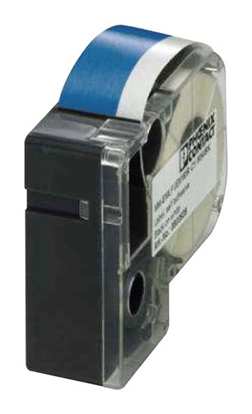0803949 LABEL PRINTER TAPE, WHITE ON BLUE, 8M PHOENIX CONTACT