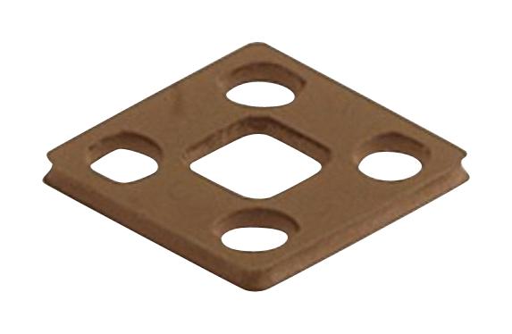 GSSNA 300-6 FLAT GASKET, EPDM, RECTANGULAR CONN HIRSCHMANN