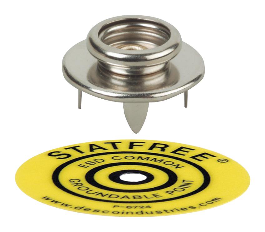 09863 PUSH AND CLINCH SNAP, SOCKET, 10MM DESCO