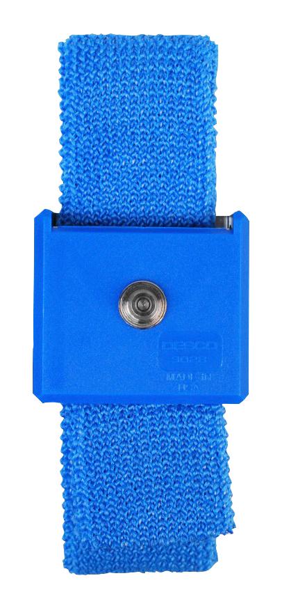 09028 WRIST BAND, ADJUSTABLE, 330MM, BLUE DESCO