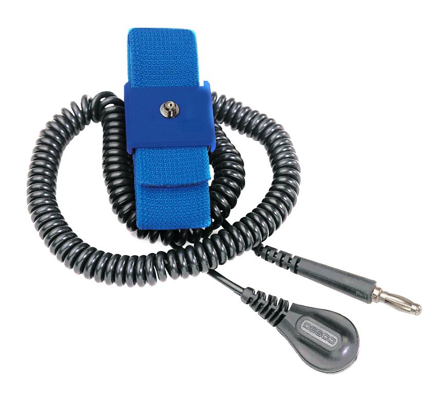 09070 WRIST BAND, ADJUSTABLE, 330MM, BLUE DESCO