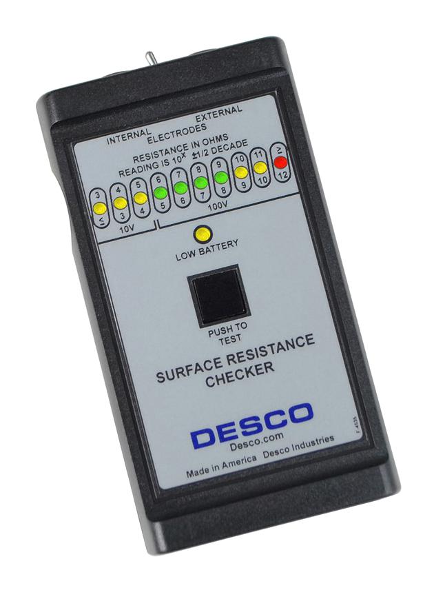 19640 SURFACE RESISTANCE CHECKER, 6.4 OZ DESCO
