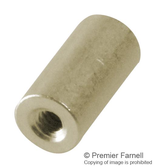 1839 STANDOFF, ROUND FEMALE-FEMALE, 15.9MM KEYSTONE