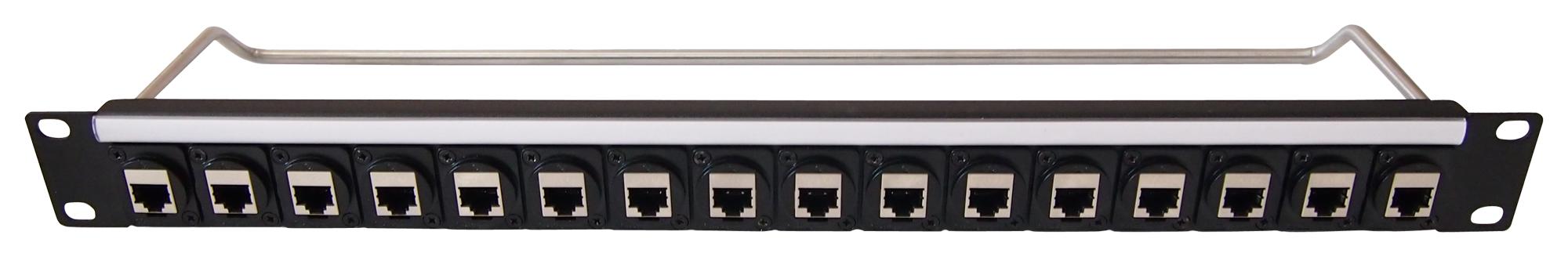 CP30177 PATCH PANEL, RJ45, 16PORT, 1U, M3 HOLE CLIFF ELECTRONIC COMPONENTS
