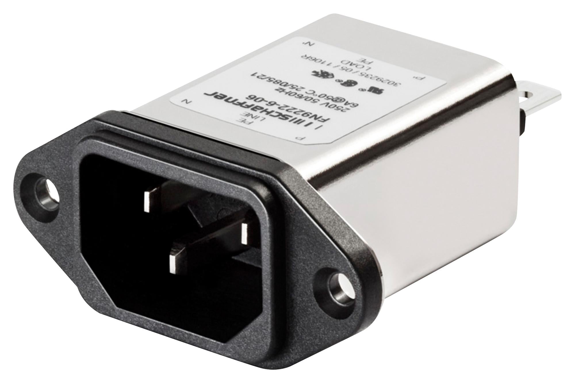 FN9222B-15-06 FILTER, EMI, RFI, 75UH, 15A, QC SCHAFFNER