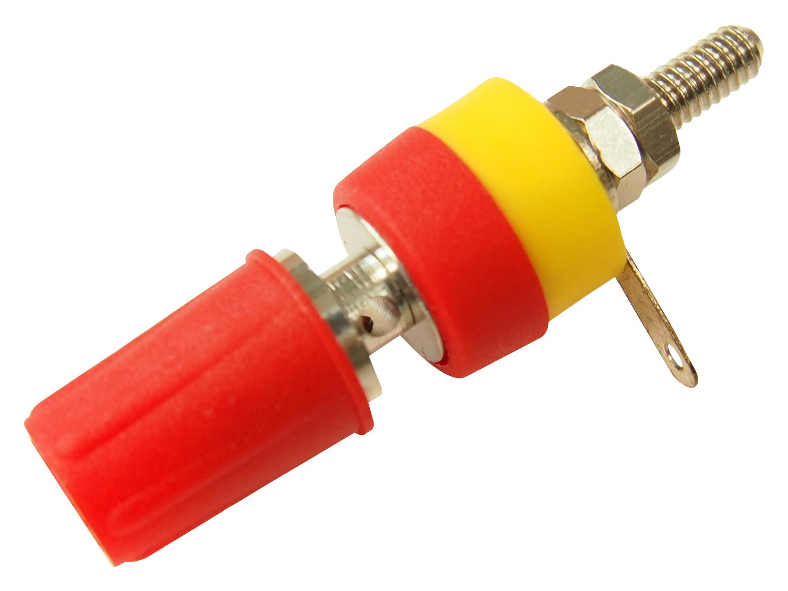 CL1572 BINDING POST, 15A, PANEL, RED CLIFF ELECTRONIC COMPONENTS