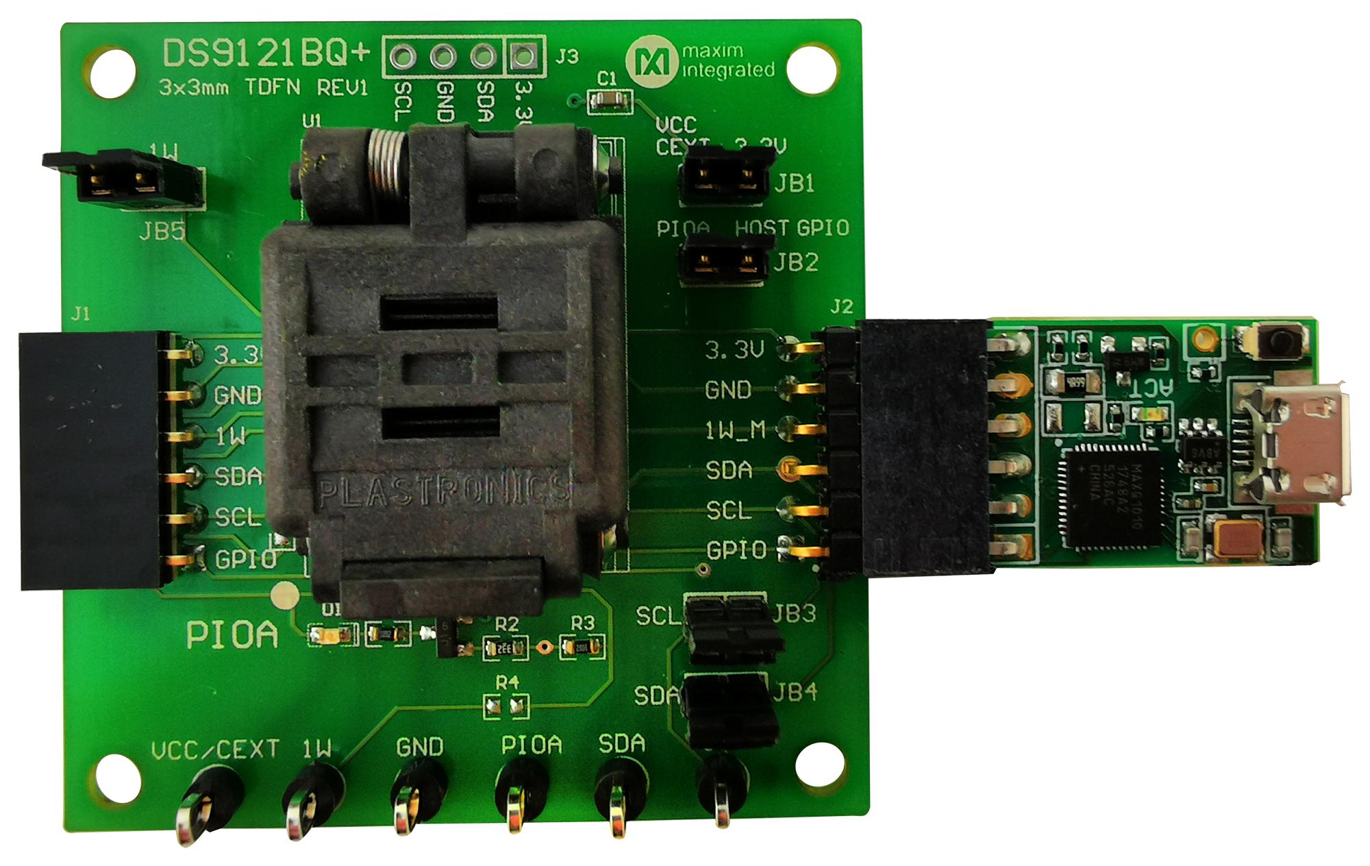 DS28E50EVKIT# EVAL KIT, DEEPCOVER SECURE AUTHENTICATOR MAXIM INTEGRATED / ANALOG DEVICES