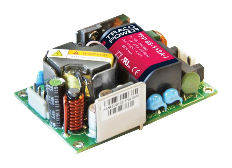 TPP65-148A-J POWER SUPPLY, AC-DC, 48V, 1.36A TRACO POWER