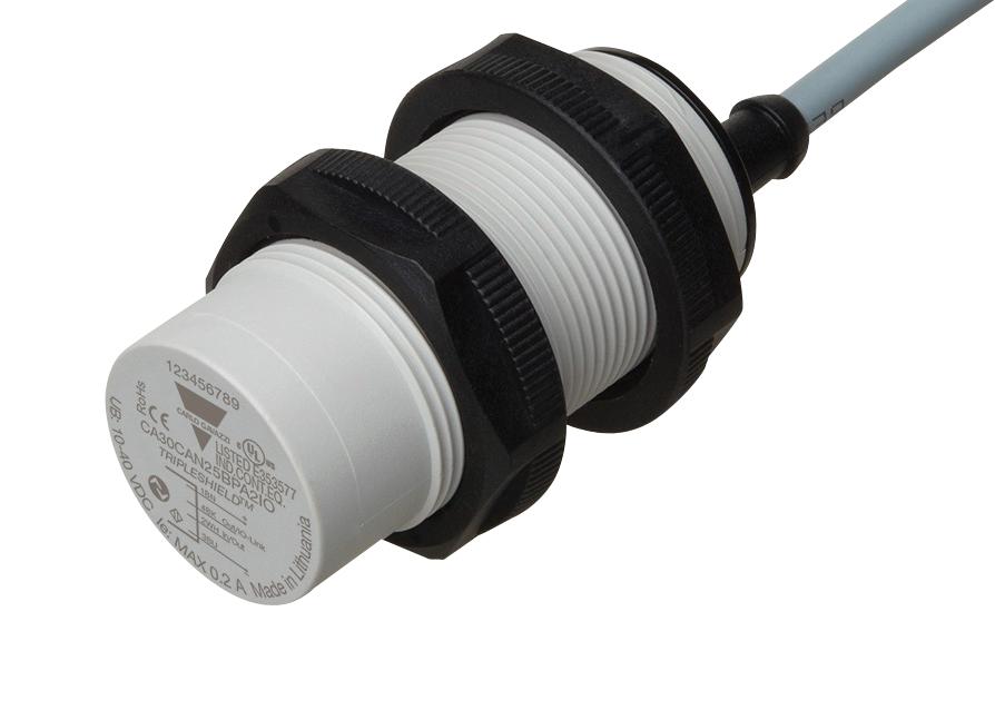 CA30CAN25BPA2IO CAPACITIVE PROX SENSOR, 25MM, M30X1.5 CARLO GAVAZZI