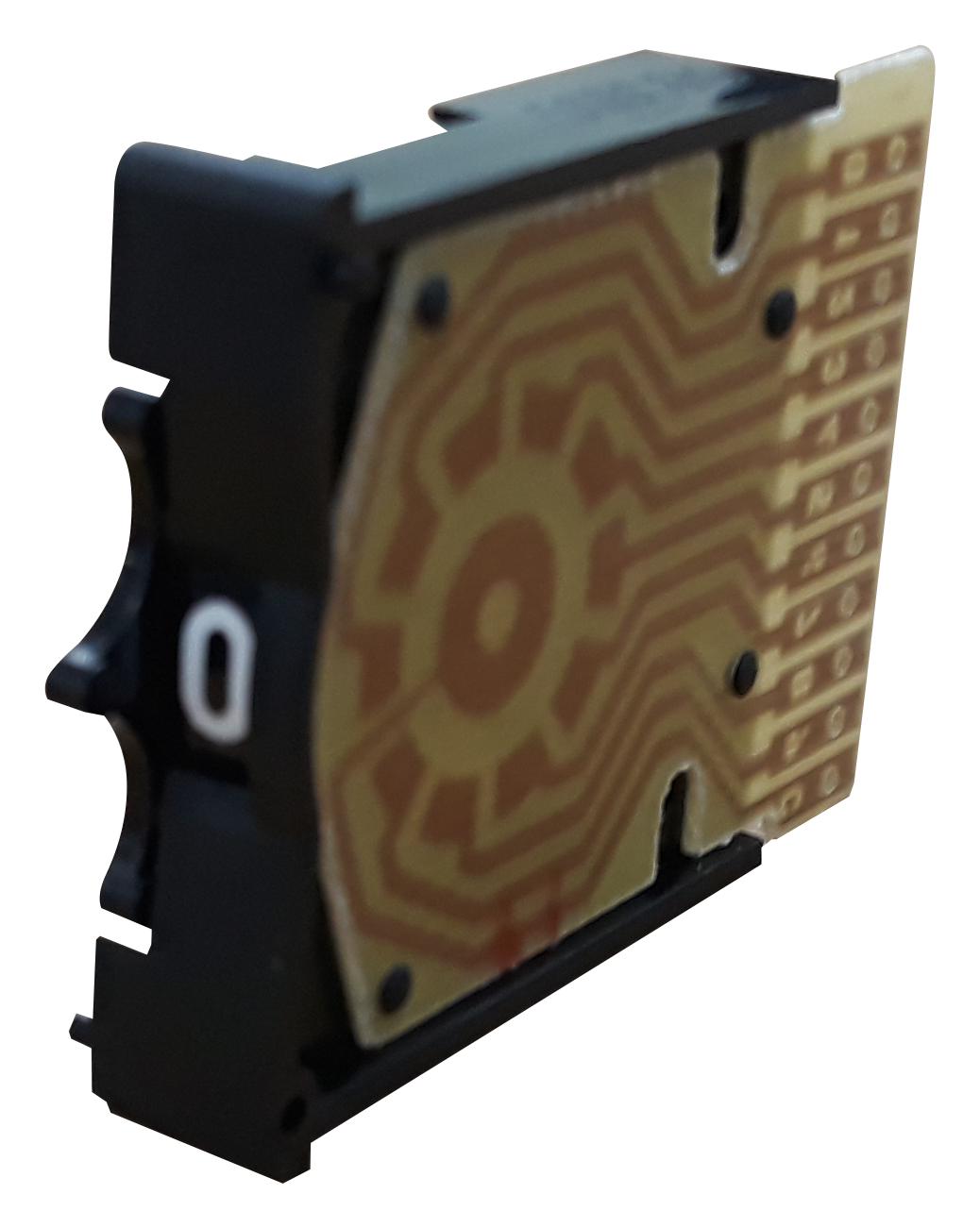 301109000 THUMBWHEEL SWITCH, 0 TO 9, DECIMAL C&K COMPONENTS