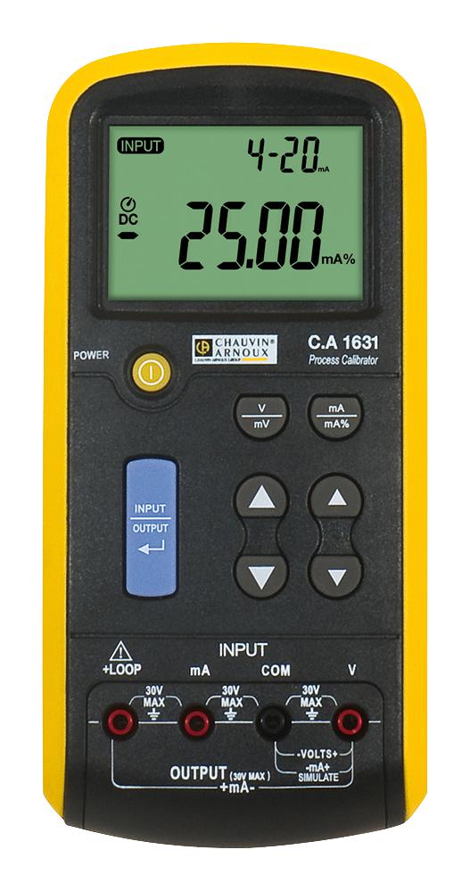 P01654402 VOLTAGE/CURRENT PROCESS CALIBRATOR CHAUVIN ARNOUX