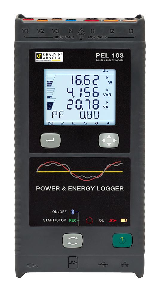 P01157153 DATA LOGGER, POWER & ENERGY CHAUVIN ARNOUX