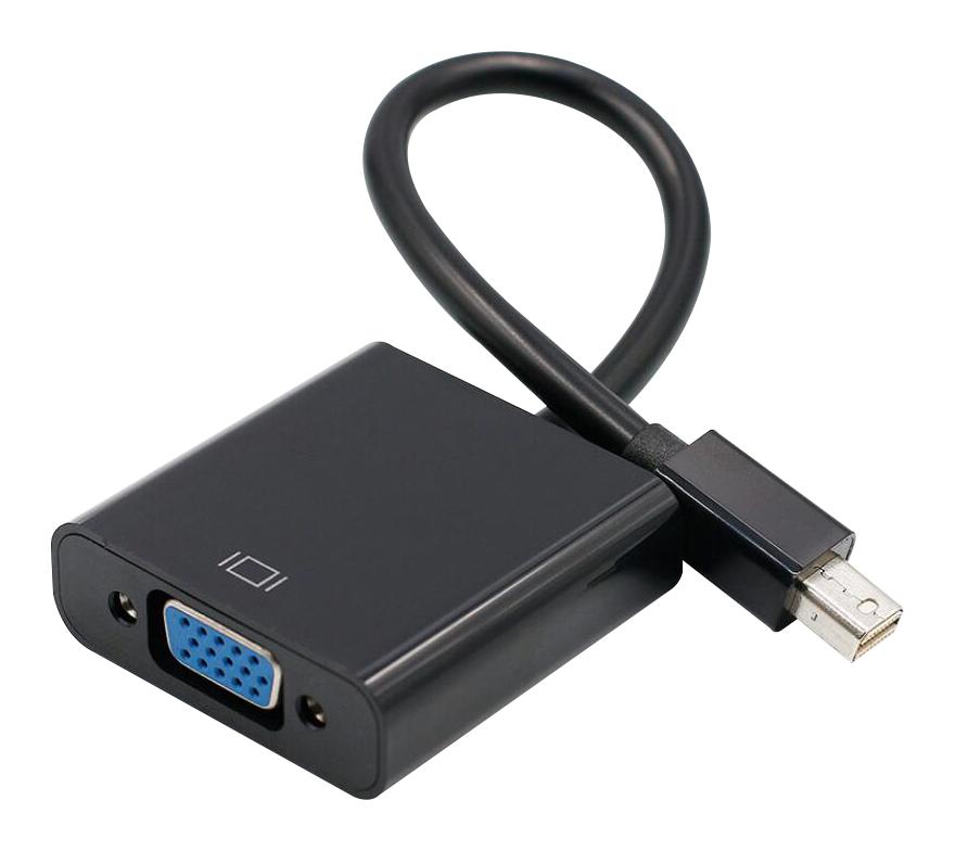 PS000261 AUDIO ADAPTER, MINI DP PLUG-VGA PLUG MULTICOMP PRO