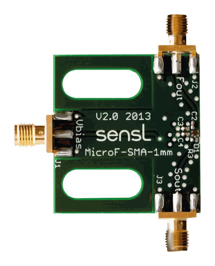 MICROFC-SMA-10010-GEVB EVAL BRD, SILICON PHOTOMULTIPLIER SENSOR ONSEMI