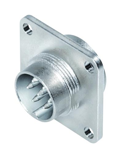 09-0115-300-05 CIRCULAR CONNECTOR, PLUG, 5POS, FLANGE BINDER