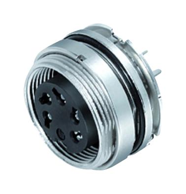 09-0112-290-04 CIRCULAR CONNECTOR, RCPT, 4POS, PANEL BINDER