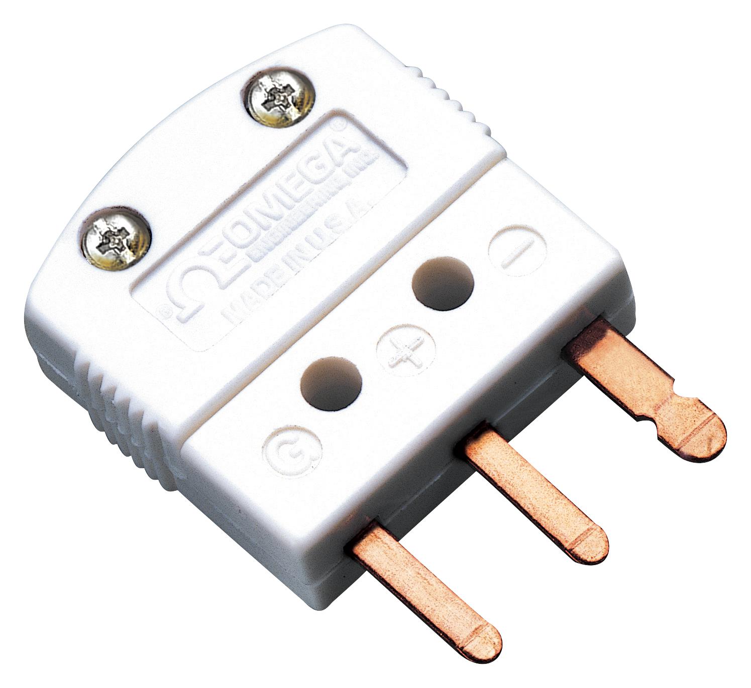MTP-U-M THERMOCOUPLE CONNECTOR, U TYPE, PLUG OMEGA