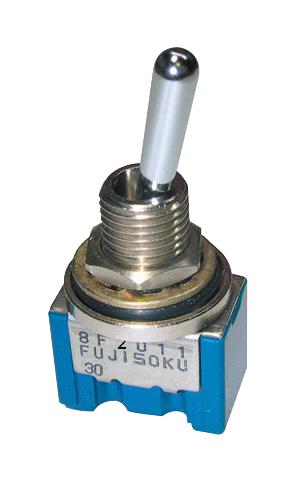 8F2011-Z TOGGLE SW, DPDT, 6A, 125V, PANEL NIDEC COPAL ELECTRONICS