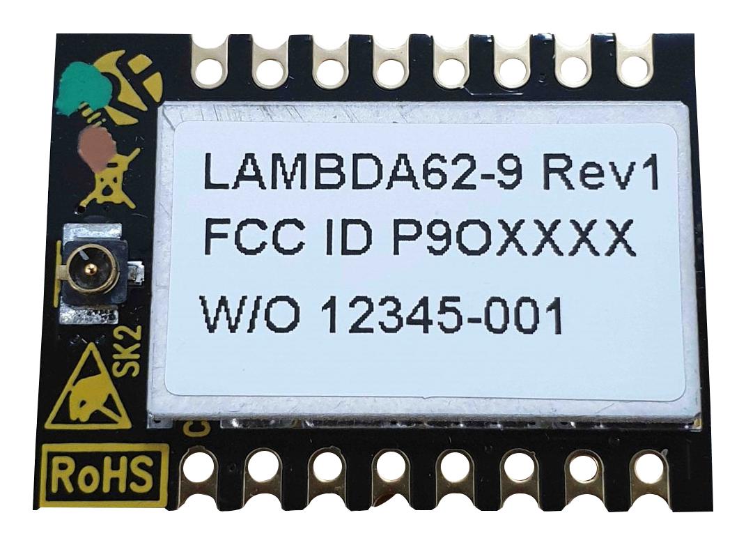 LAMBDA62C-9S FM TRANSCEIVER MODULE, 915MHZ RF SOLUTIONS