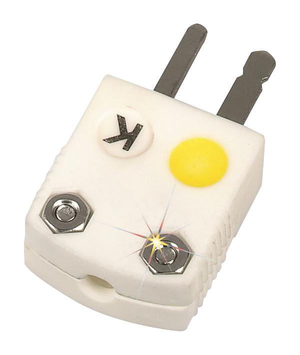 SHX-KI-M-ROHS THERMOCOUPLE CONNECTOR, PLUG, TYPE K OMEGA