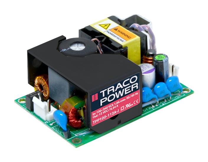 TPP 100-128A-J POWER SUPPLY, AC-DC, 28V, 3.58A TRACO POWER