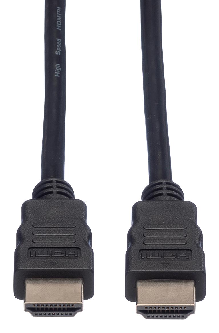 11.04.5546 CABLE, HDMI A PLUG-PLUG, 30M, BLACK ROLINE
