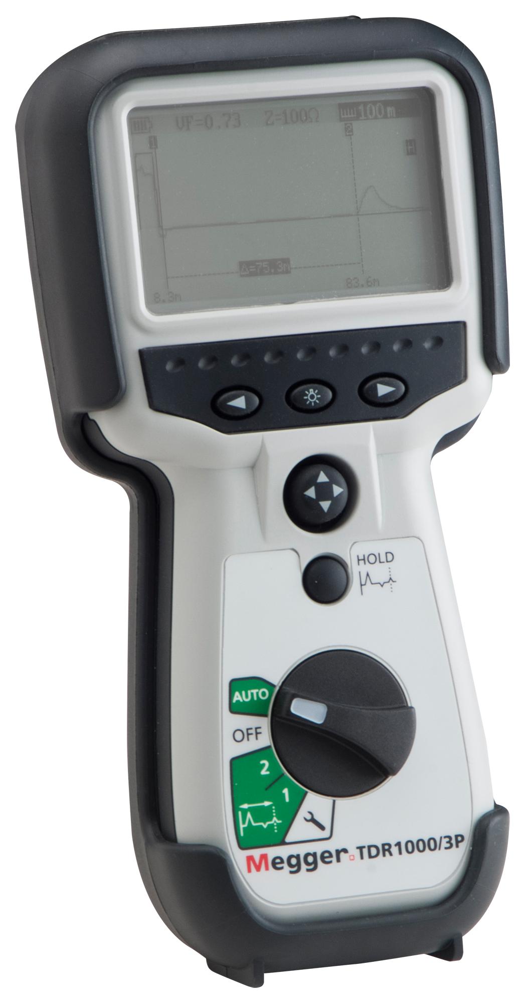 TDR1000. TIME DOMAIN REFLECTOMETER, 10M-5KM MEGGER